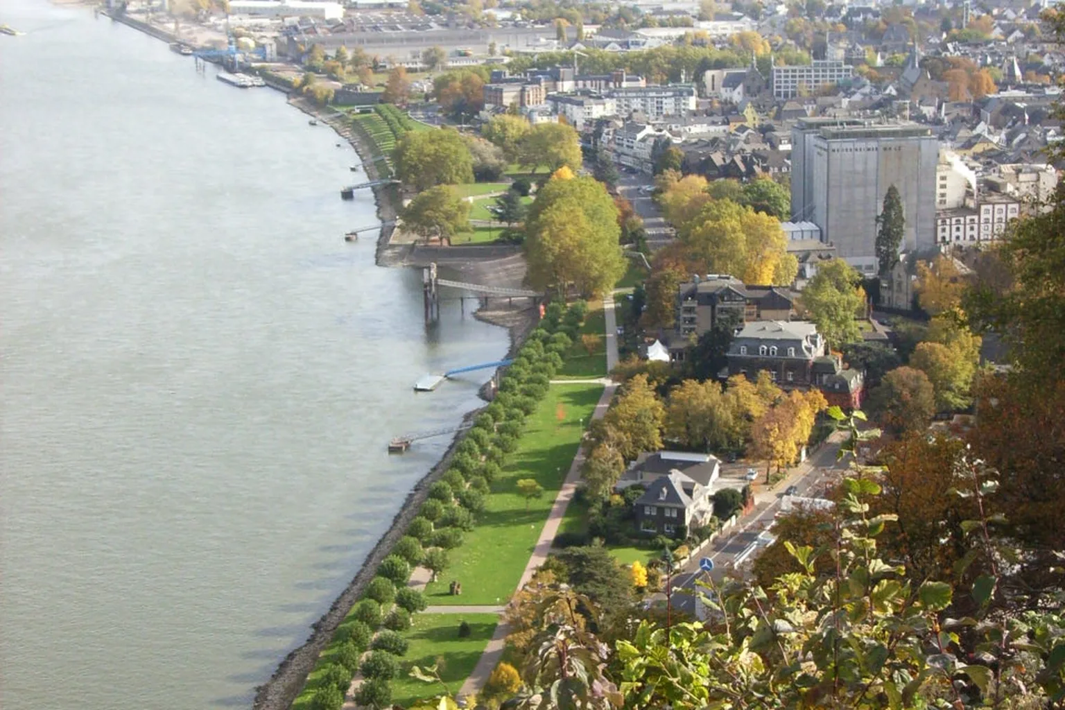 Ansicht von Andernach
