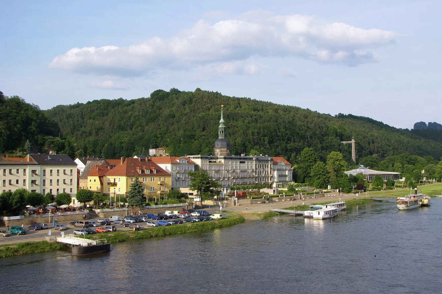Ansicht von Bad Schandau