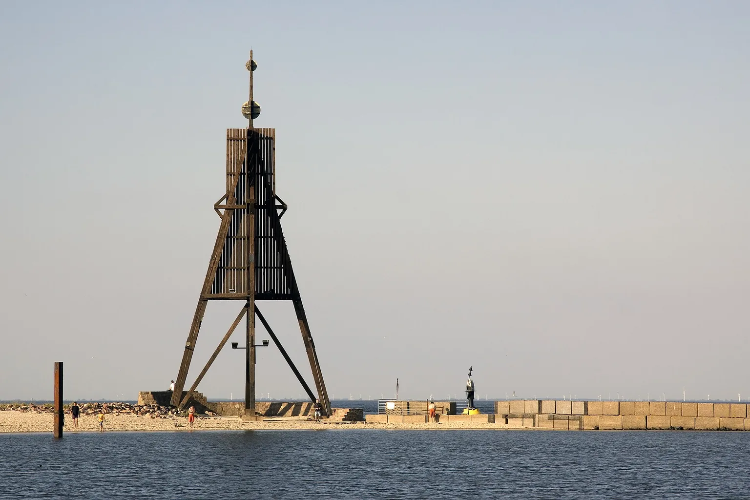 Kugelbake (sea mark near Cuxhaven)
