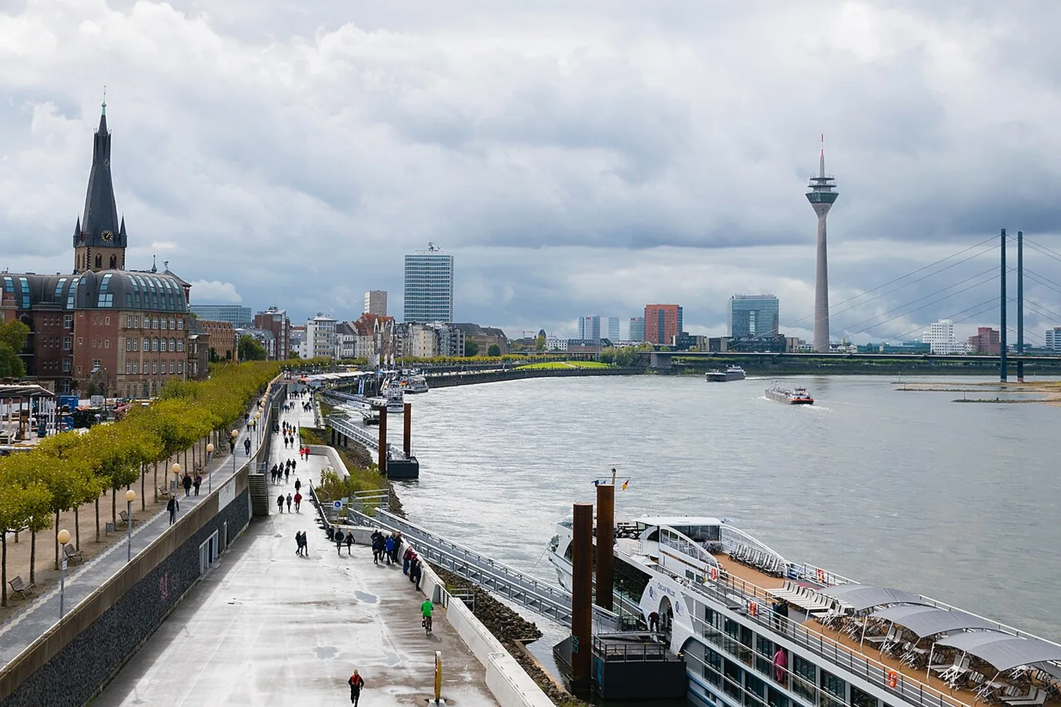 Ansicht von Düsseldorf