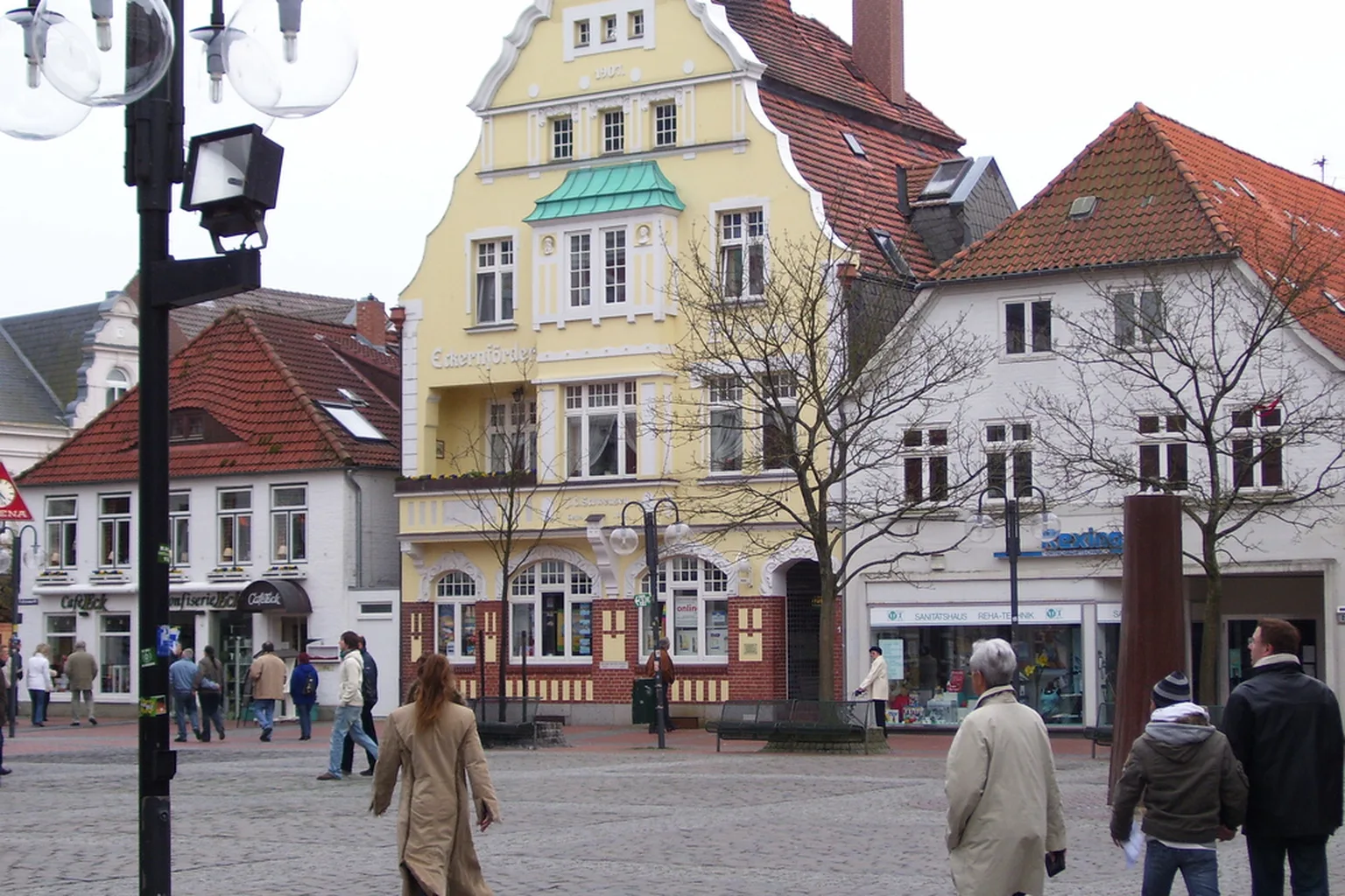 Eckernförde: Rathausmarkt