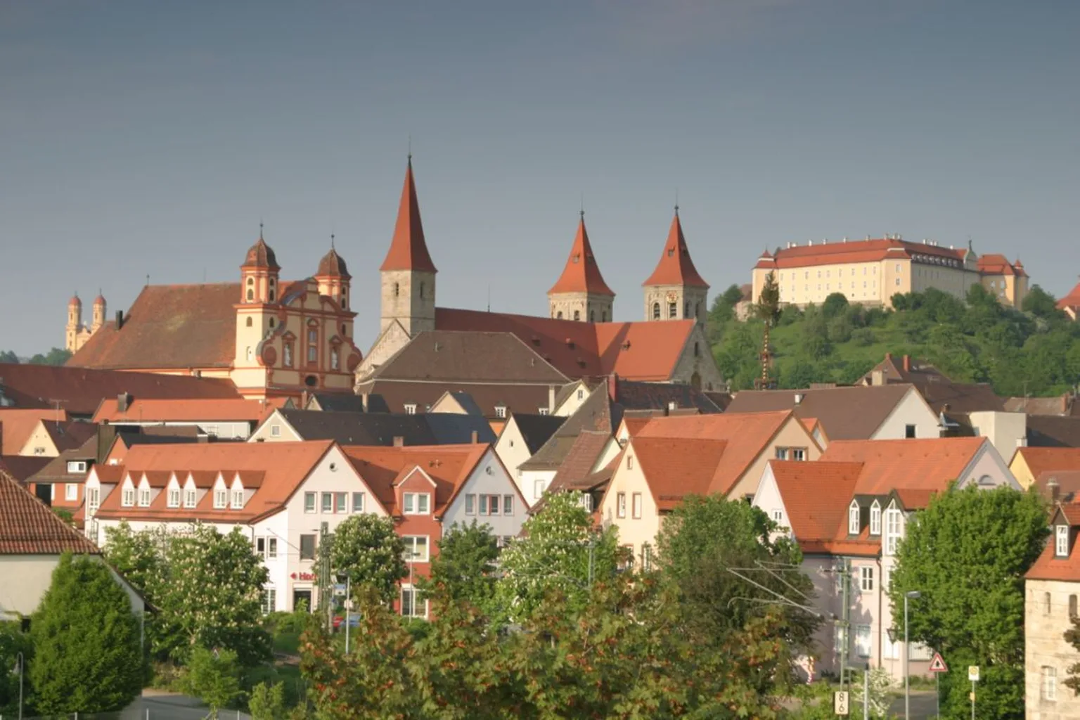 Stadtansicht von Ellwangen