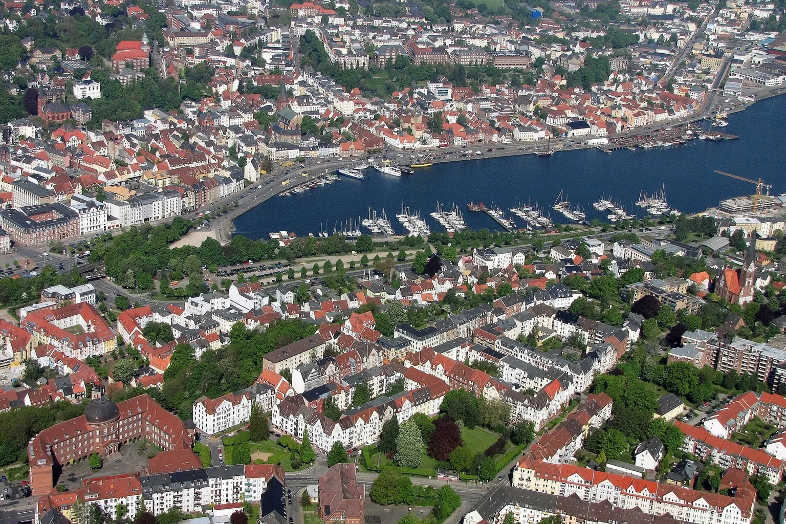 Ansicht von Flensburg