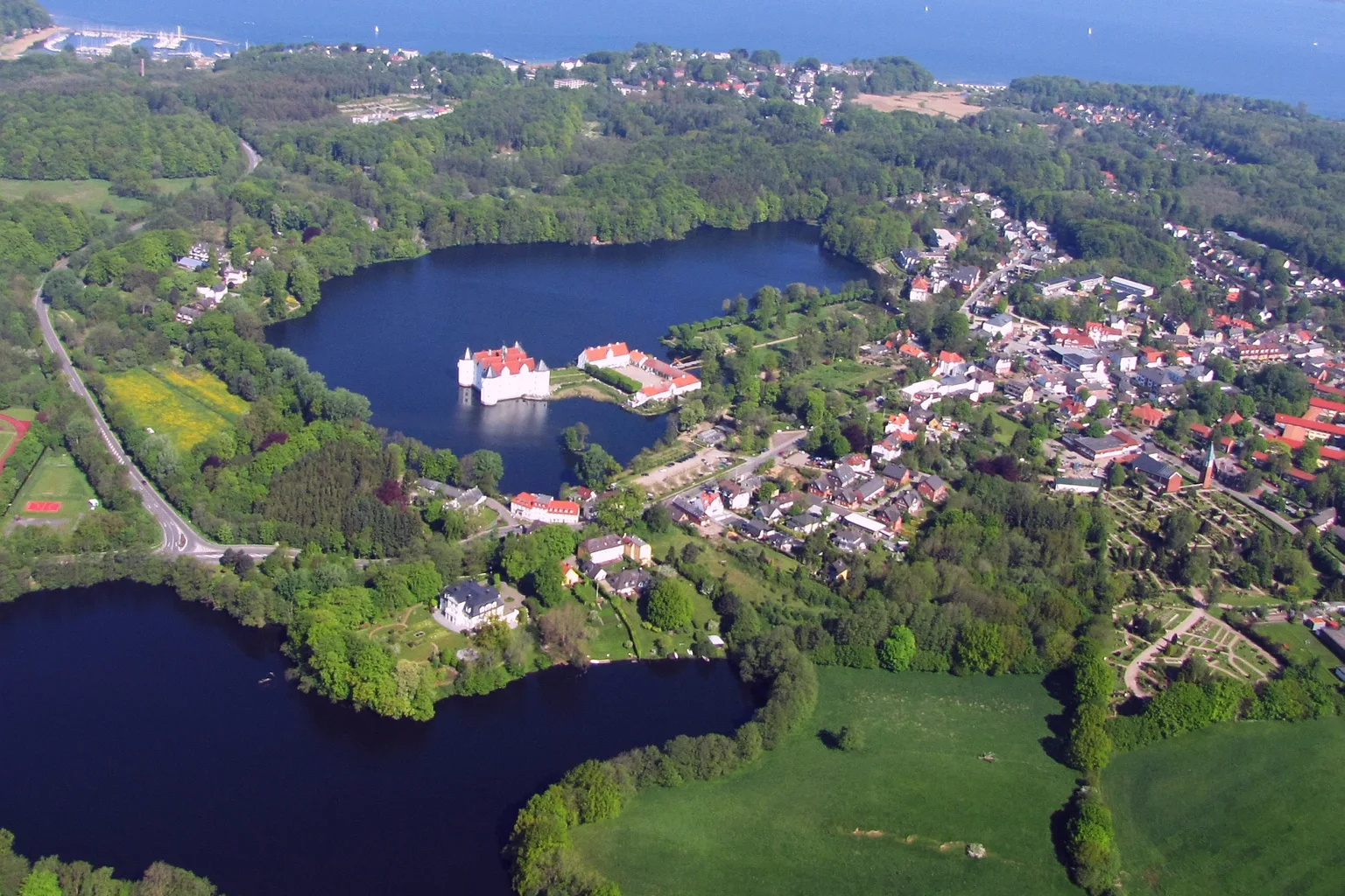 Ansicht von Glücksburg (Ostsee)