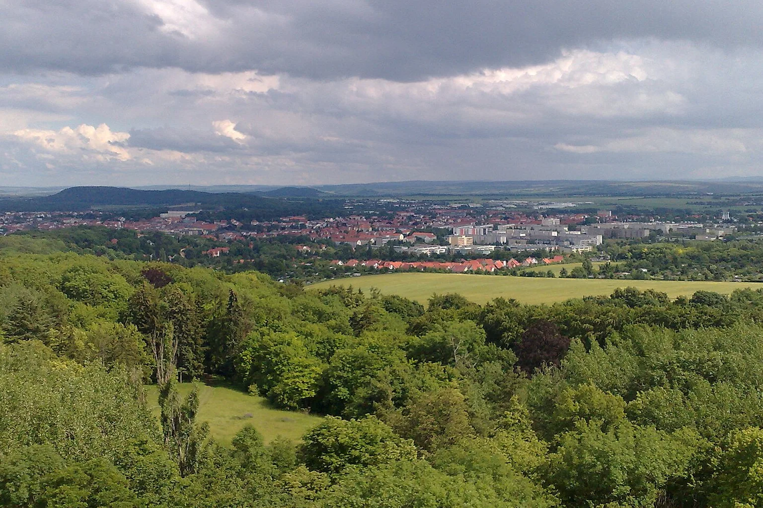 Gotha, Blick vom Bürgerturm