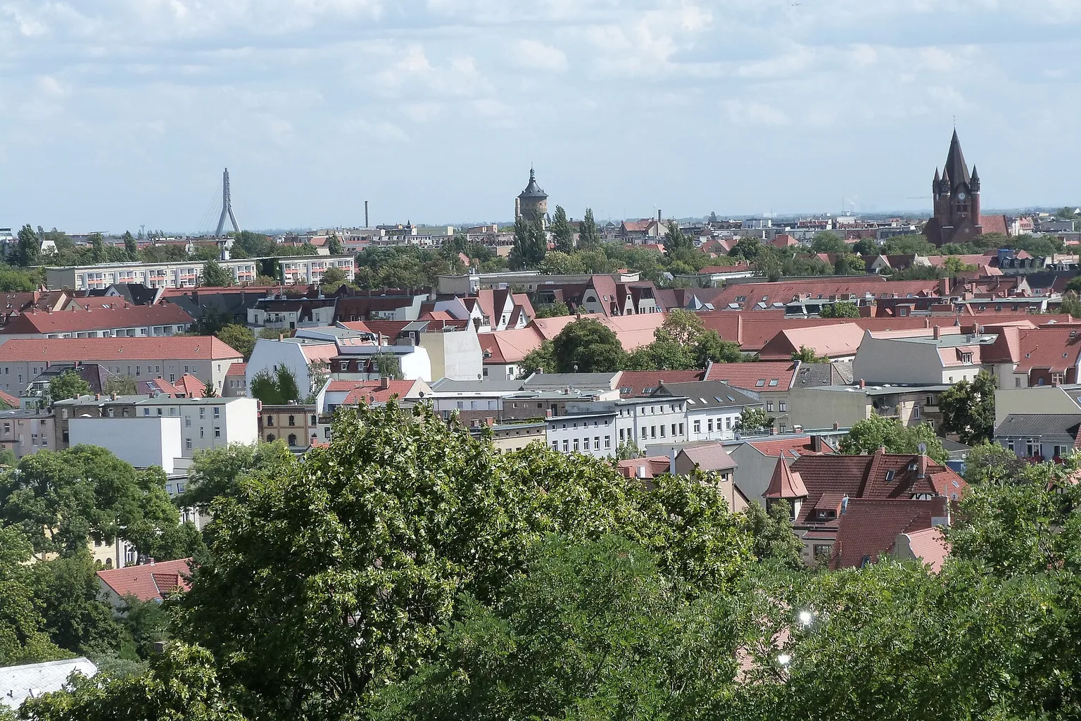Ansicht von Halle (Saale)