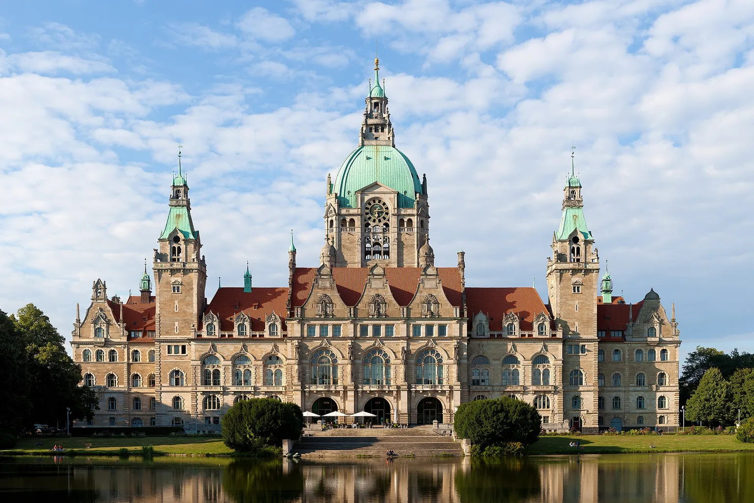New City Hall in Hanover, Germany