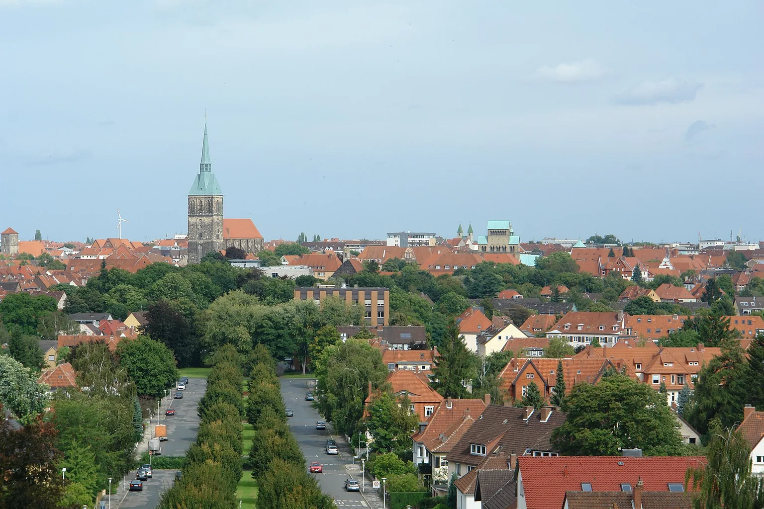 Hildesheim - View from the Berghölzchen