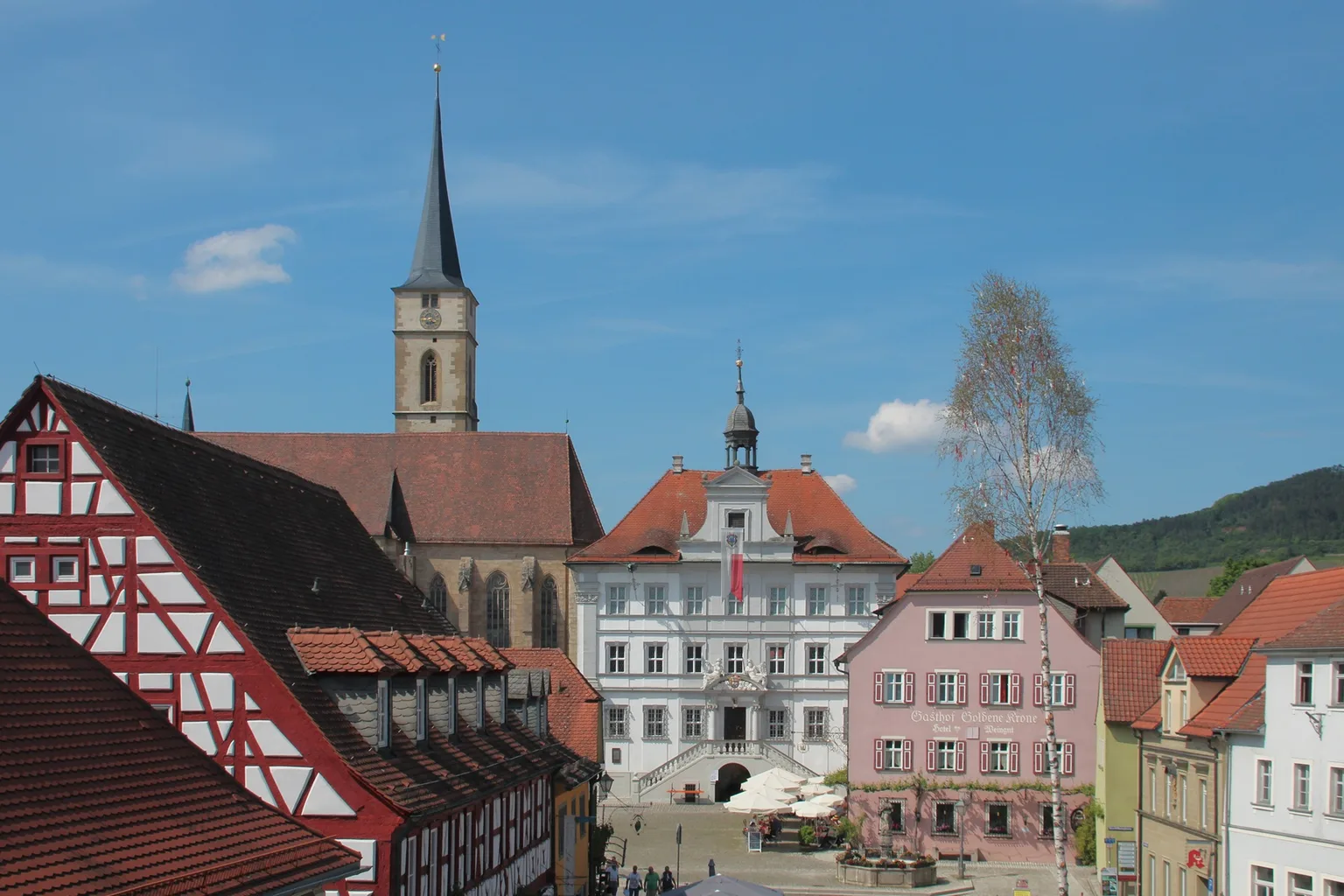 Iphofen market square