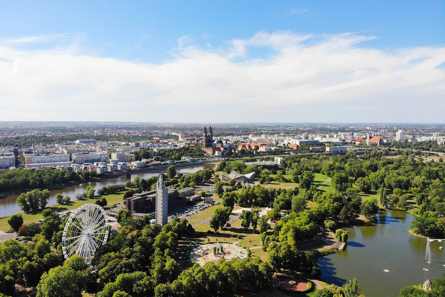 Ansicht von Magdeburg