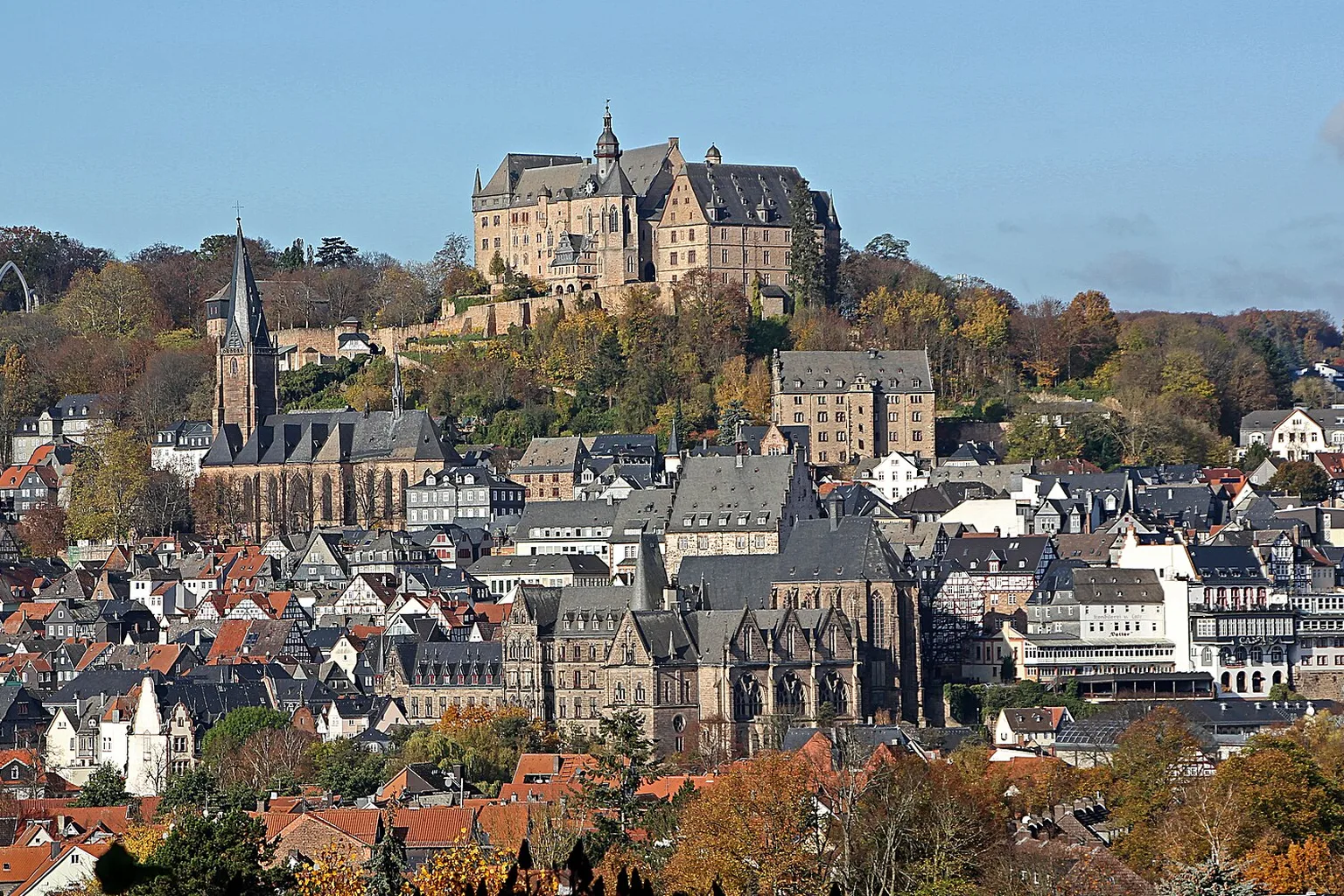 Ansicht von Marburg