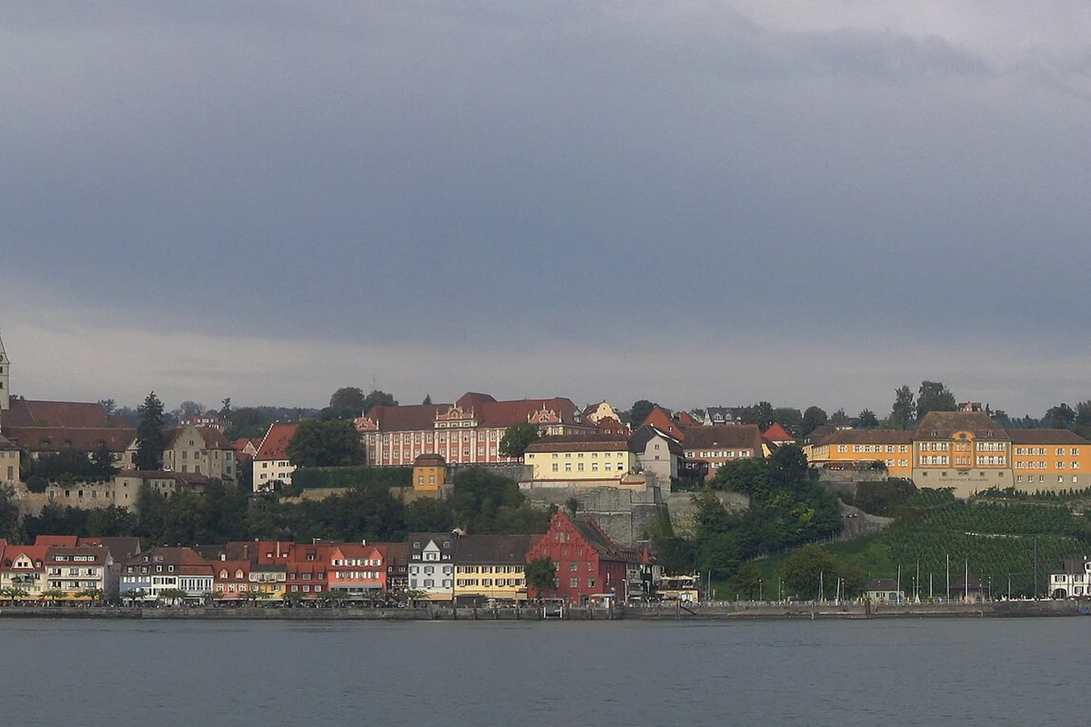 Meersburg seen from the Bodensee