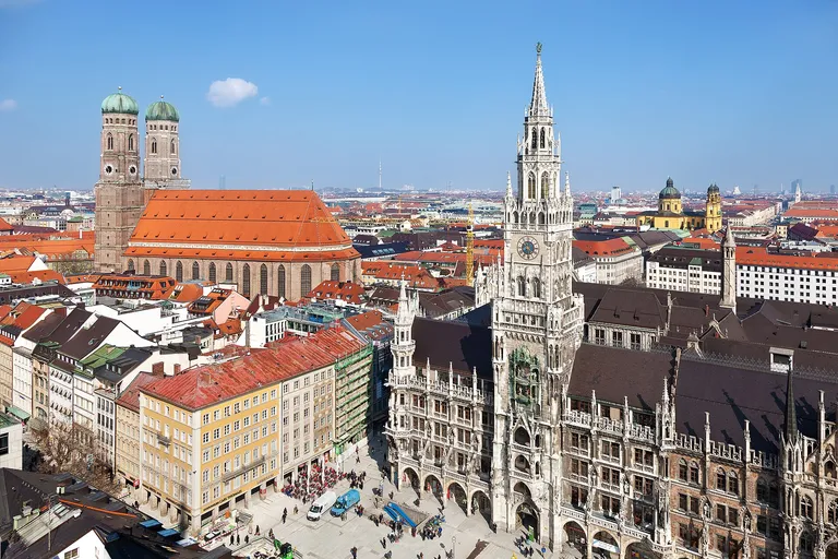 Ansicht von München