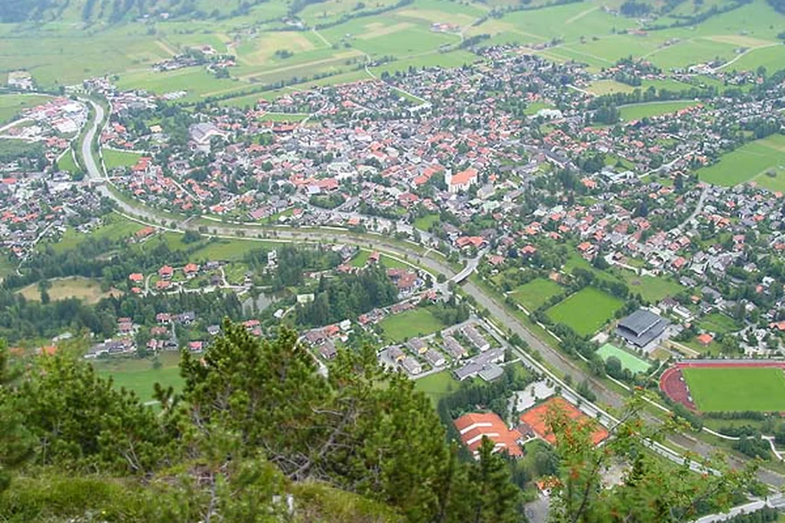 Ansicht von Oberammergau