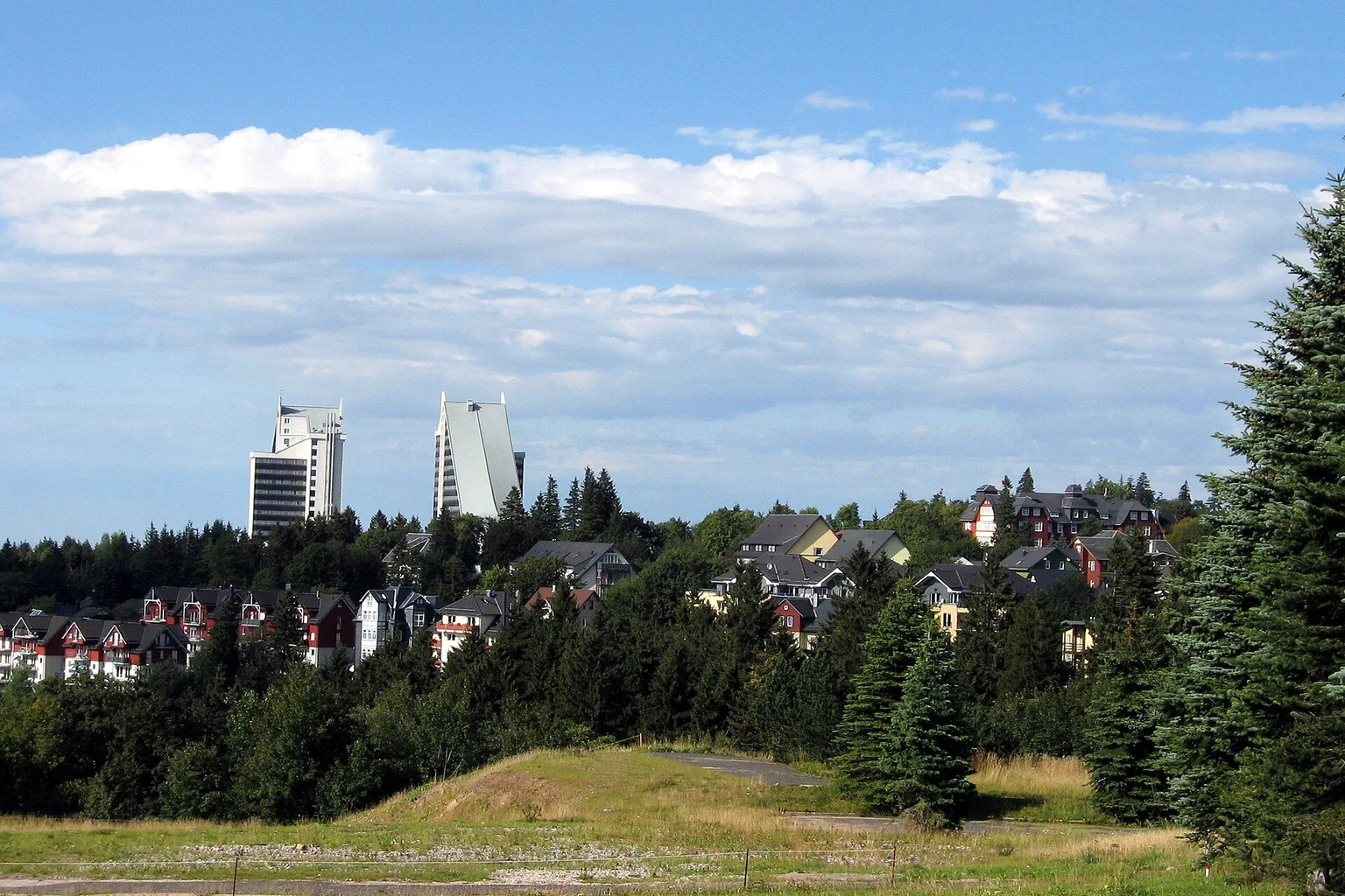 germany: town Oberhof - picture in great