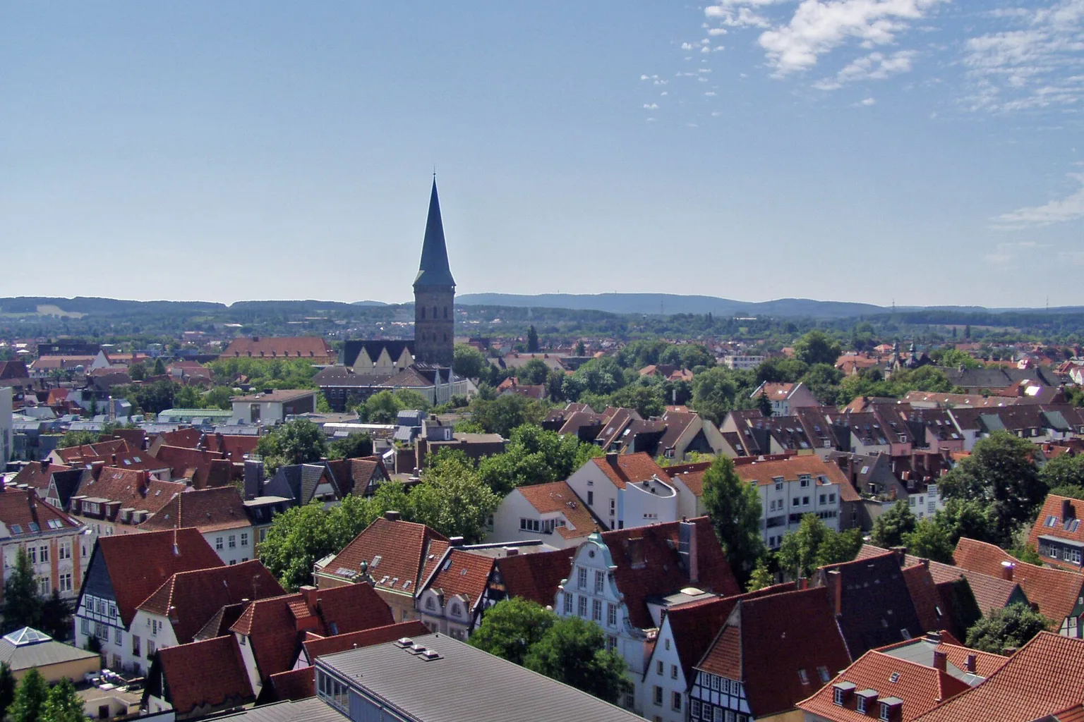 View over Southern Osnabrück.
