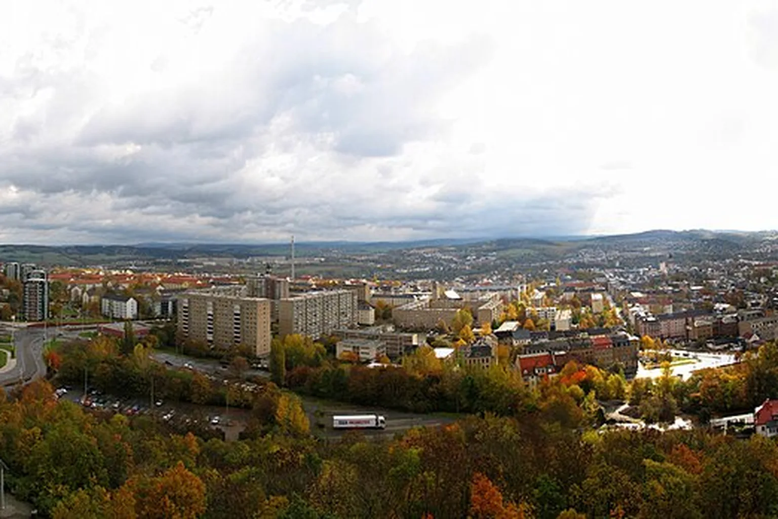 Ansicht von Plauen