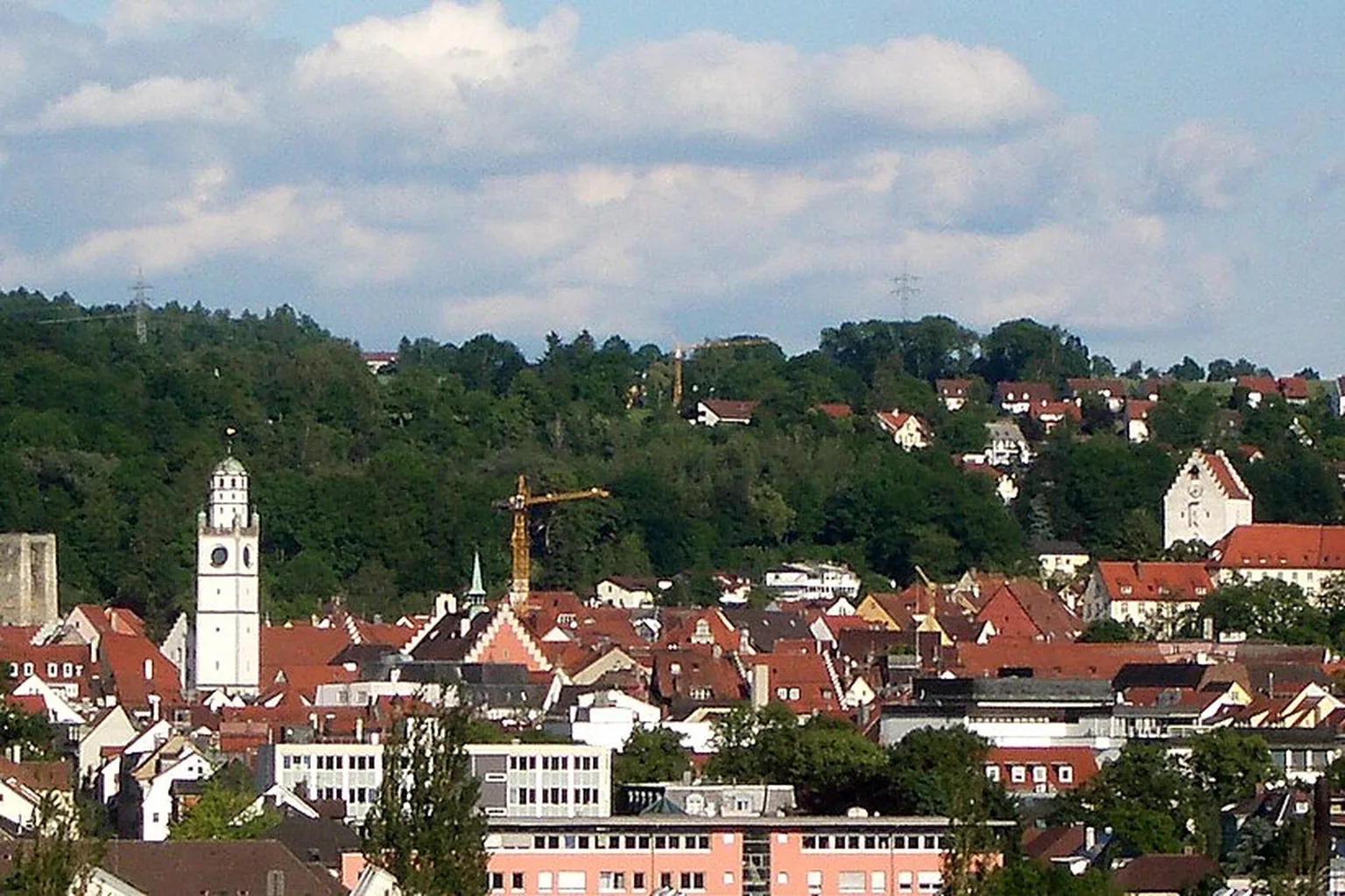 Ravensburg, Germany: View from West