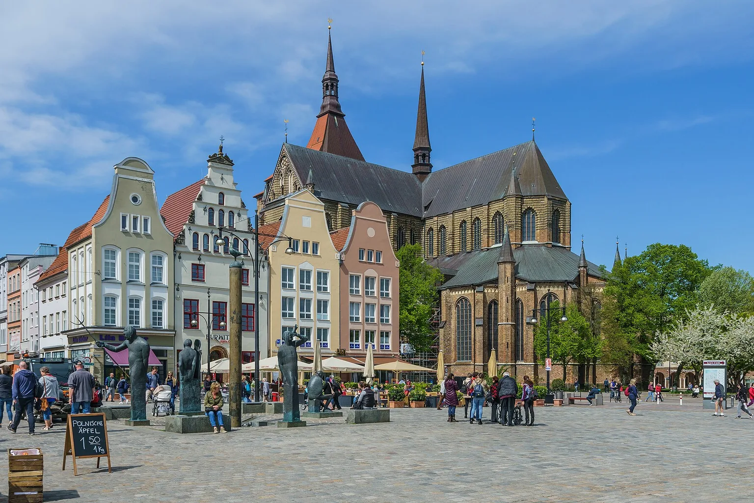 St. Mary Church in Rostock, Germany
