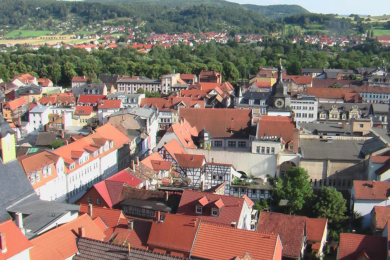 Blick von der Heidecksburg