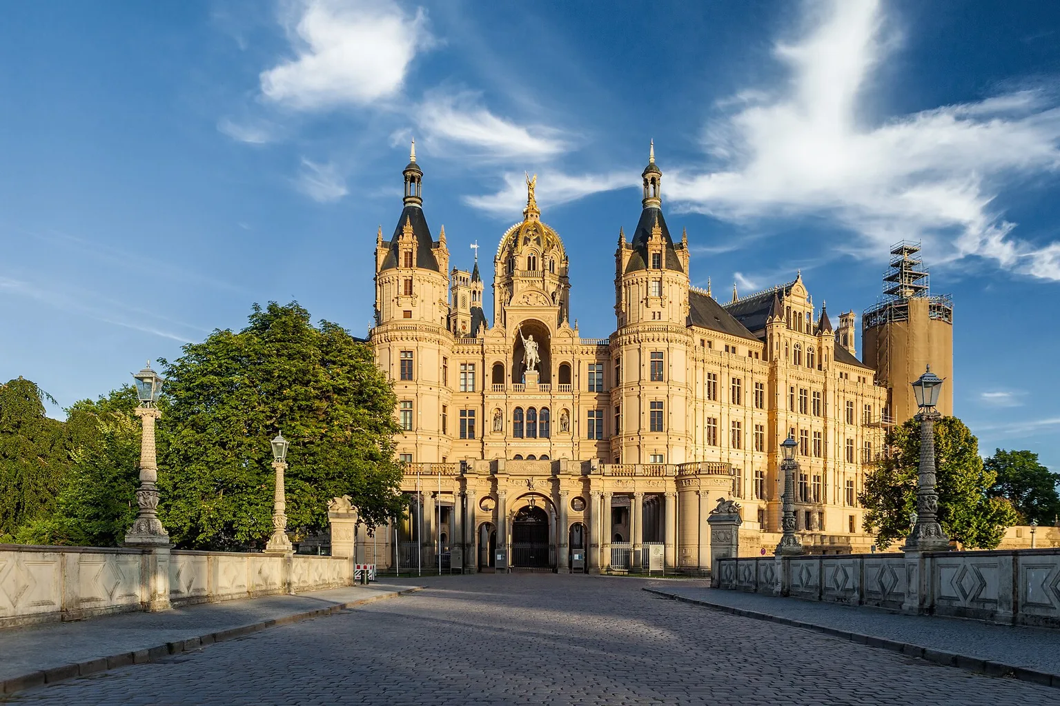 The Schwerin Palace, Mecklenburg-Vorpommern, Germany.
